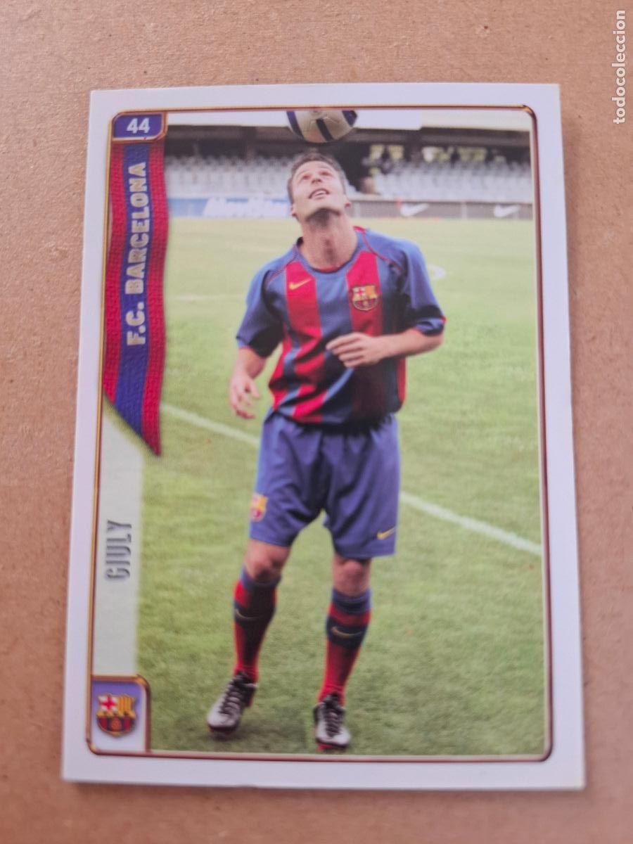 Fu&szlig;ball-Sticker: MUNDICROMO 2004 2005 04 05 - 44 GIULY - FC. BARCELONA