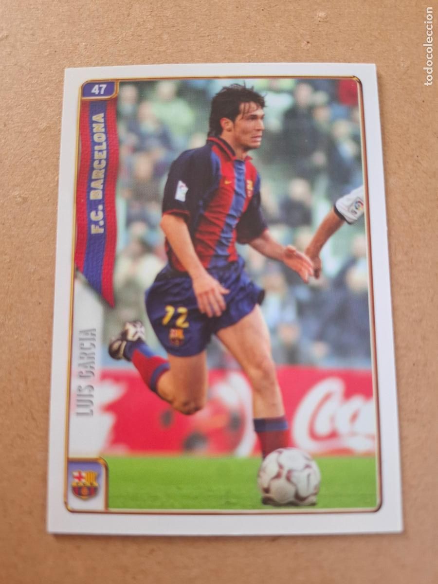 Cromos de f&uacute;tbol: MUNDICROMO 2004 2005 04 05 - 47 LUIS GARC&Iacute;A ( BAJA ) - FC. BARCELONA