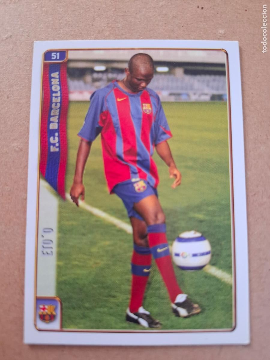 Cromos de f&uacute;tbol: MUNDICROMO 2004 2005 04 05 - 51 ETO'O - FC. BARCELONA
