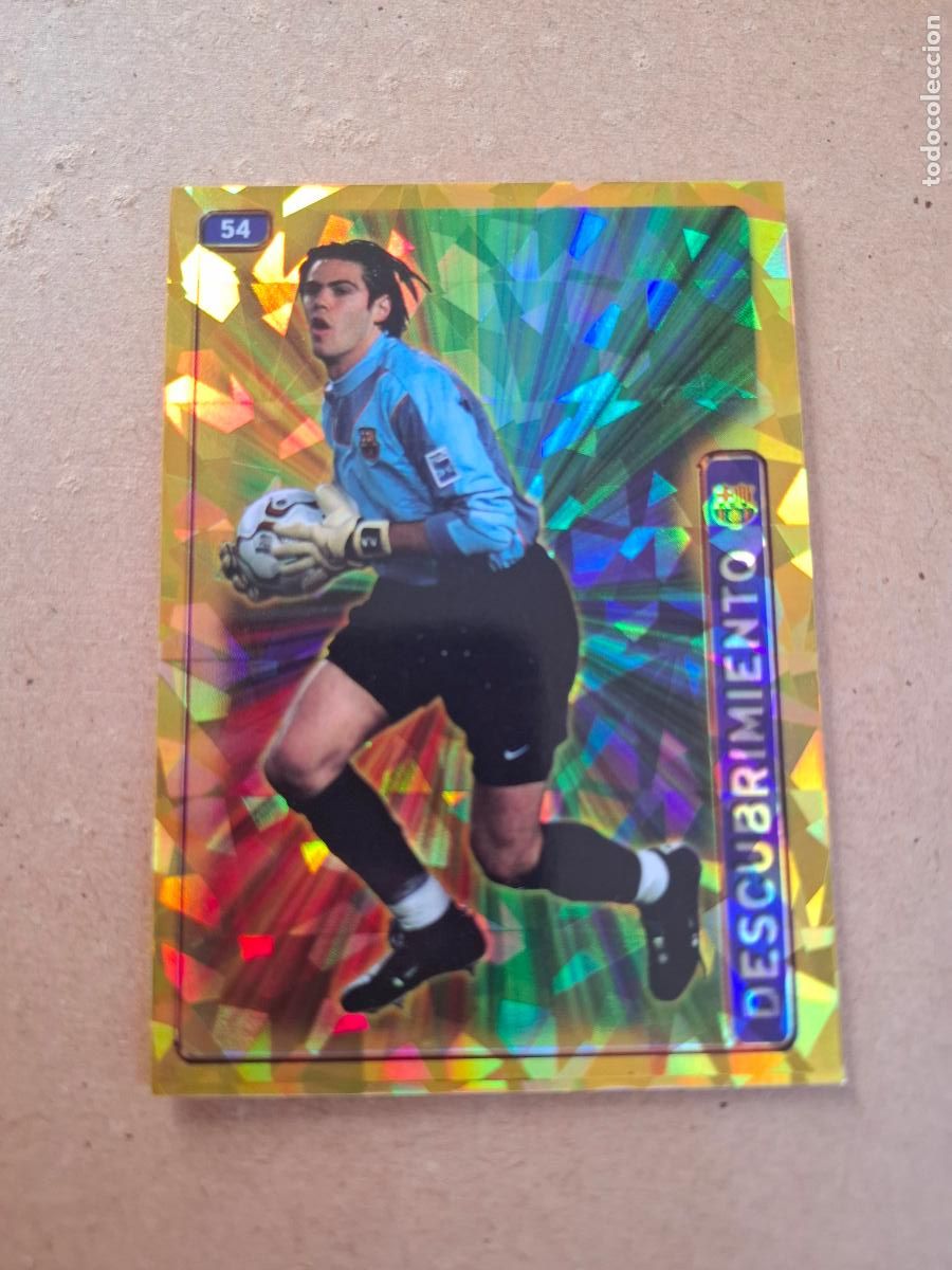 Cromos de f&uacute;tbol: MUNDICROMO 2004 2005 04 05 - 54 V&Iacute;CTOR VALD&Eacute;S ( BRILLO ROMBOS ) - FC. BARCELONA