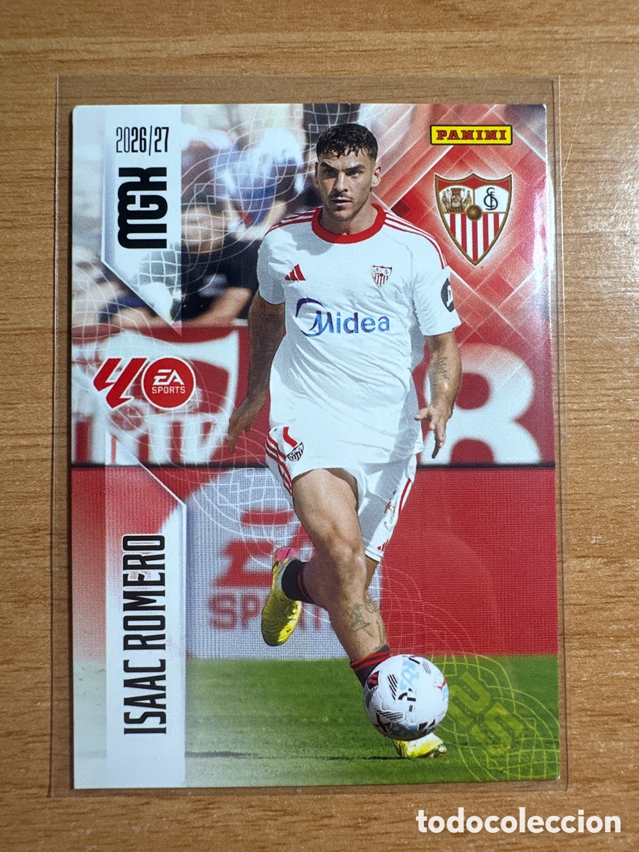 Cromos de f&uacute;tbol: 342 ISAAC ROMERO SEVILLA MEGACRACKS 2026 2027 (MGK 26 27)