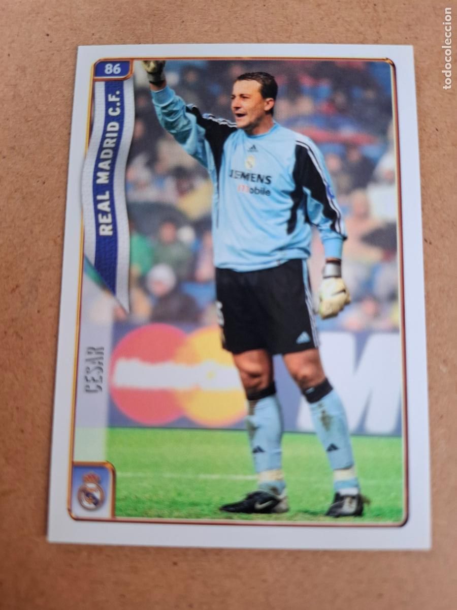 Cromos de f&uacute;tbol: MUNDICROMO 2004 2005 04 05 - 86 C&Eacute;SAR - REAL MADRID