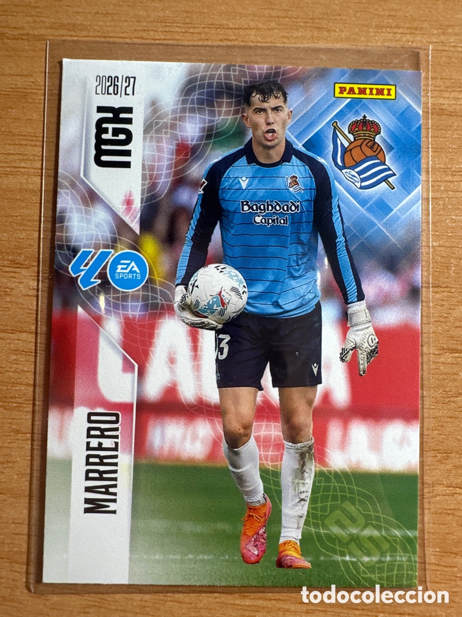 Cromos de f&uacute;tbol: 309 MARRERO REAL SOCIEDAD MEGACRACKS 2026 2027 (MGK 26 27)
