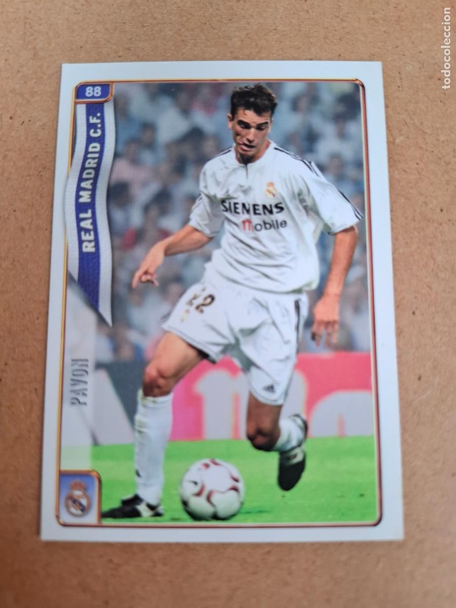 Cromos de f&uacute;tbol: MUNDICROMO 2004 2005 04 05 - 88 PAV&Oacute;N - REAL MADRID