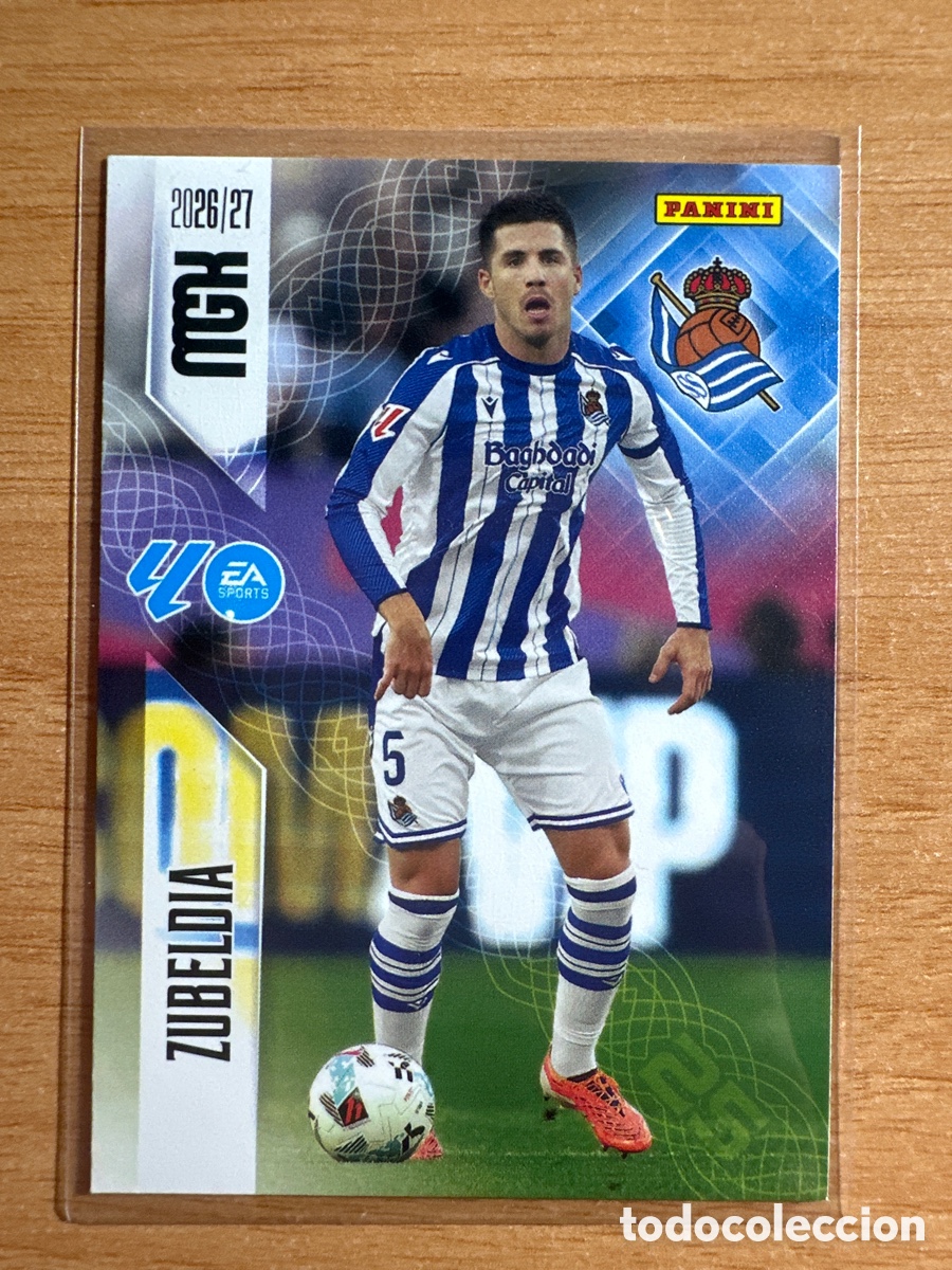 Cromos de f&uacute;tbol: 312 ZUBELDIA REAL SOCIEDAD MEGACRACKS 2026 2027 (MGK 26 27)