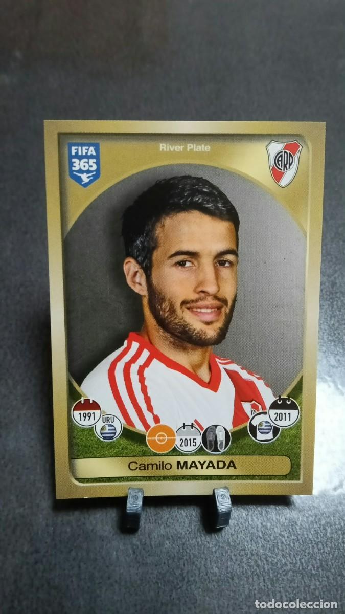 Cromos de f&uacute;tbol: Mayada 553 River Plate 2016 2017 Fifa 365 Sin Pegar
