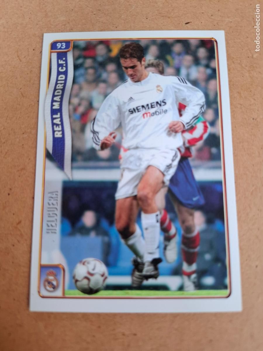 Cromos de f&uacute;tbol: MUNDICROMO 2004 2005 04 05 - 93 HELGUERA - REAL MADRID