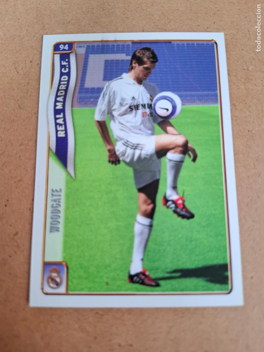 Cartes &agrave; collectionner de Football: MUNDICROMO 2004 2005 04 05 - 94 WOODGATE - REAL MADRID
