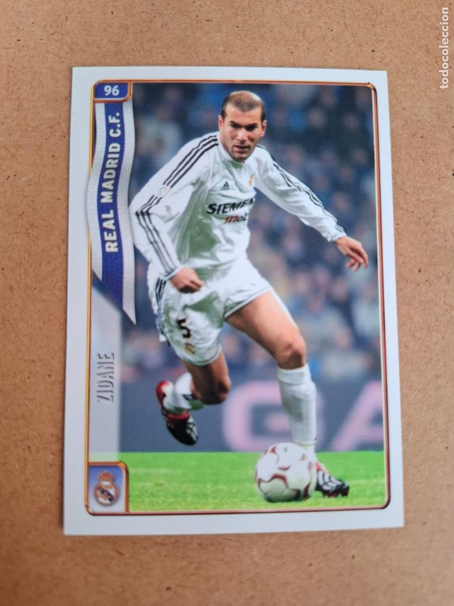 Cartes &agrave; collectionner de Football: MUNDICROMO 2004 2005 04 05 - 96 ZIDANE - REAL MADRID