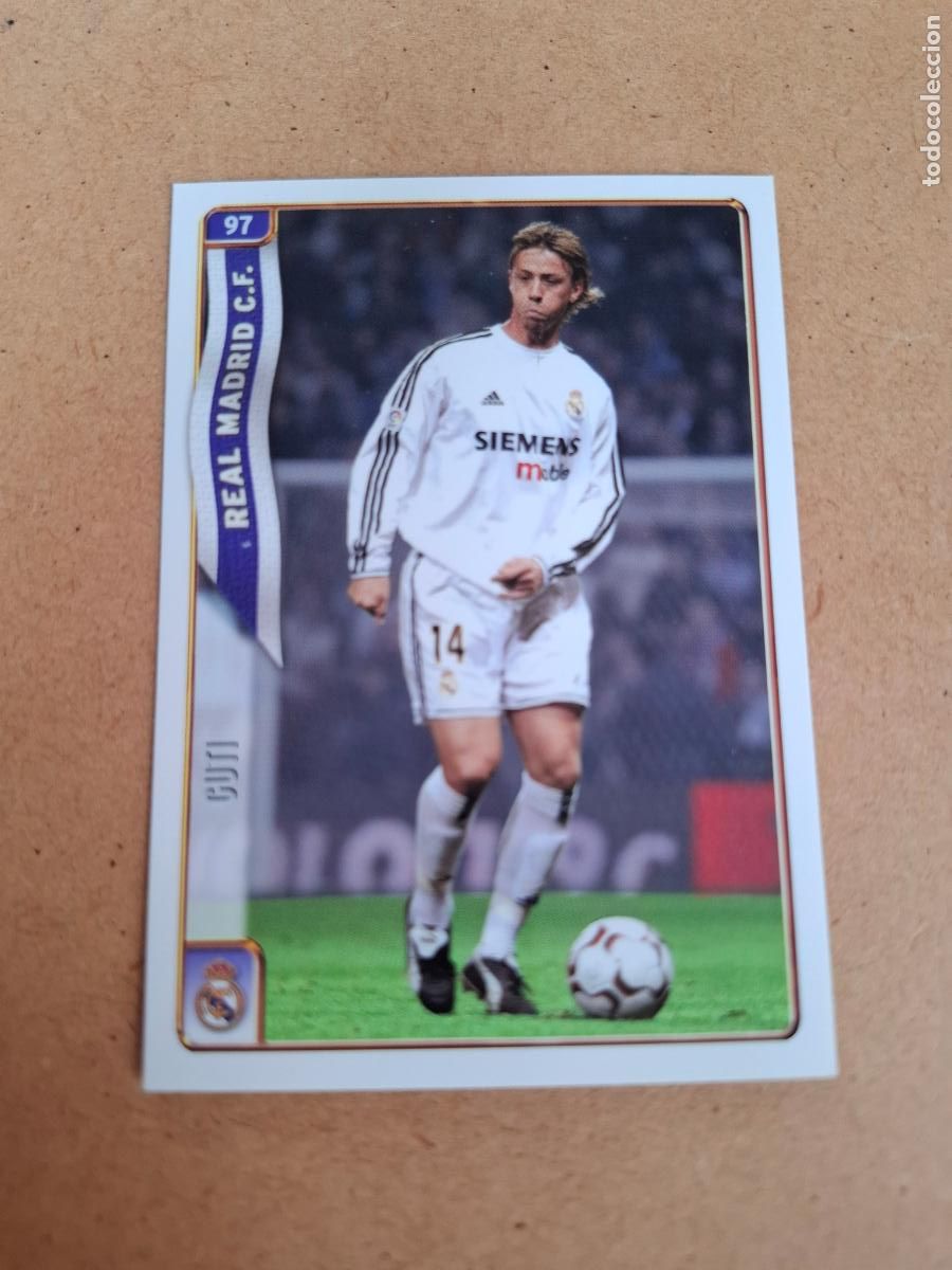 Cartes &agrave; collectionner de Football: MUNDICROMO 2004 2005 04 05 - 97 GUTI - REAL MADRID
