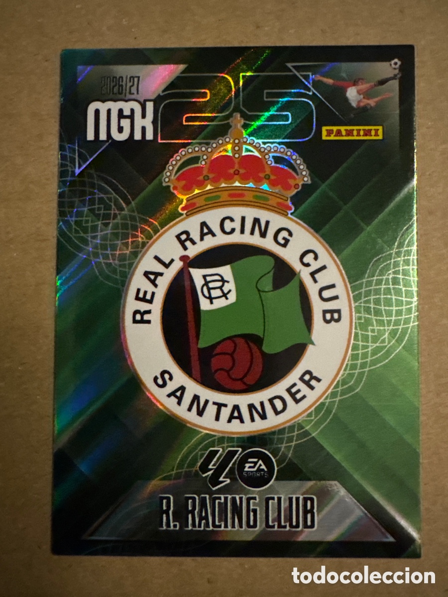 Cromos de Futebol: # 271 Escudo Racing Santander Megacracks 26 27 2026 2027