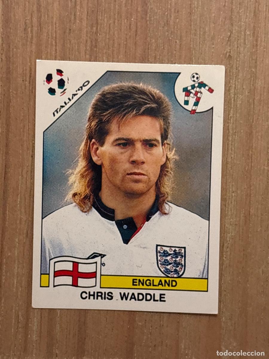 Cromos de Futebol: 37. CROMO CHRIS WADDLE N 397 INGLATERRA MUNDIAL ITALIA 90 1990 PANINI NUNCA PEGADO SIN PEGAR