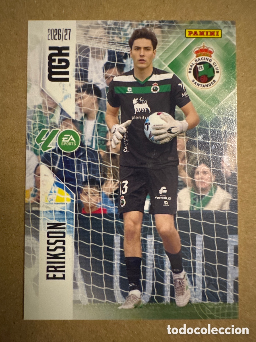 Cromos de f&uacute;tbol: # 273 Eriksson Racing Santander Megacracks 26 27 2026 2027