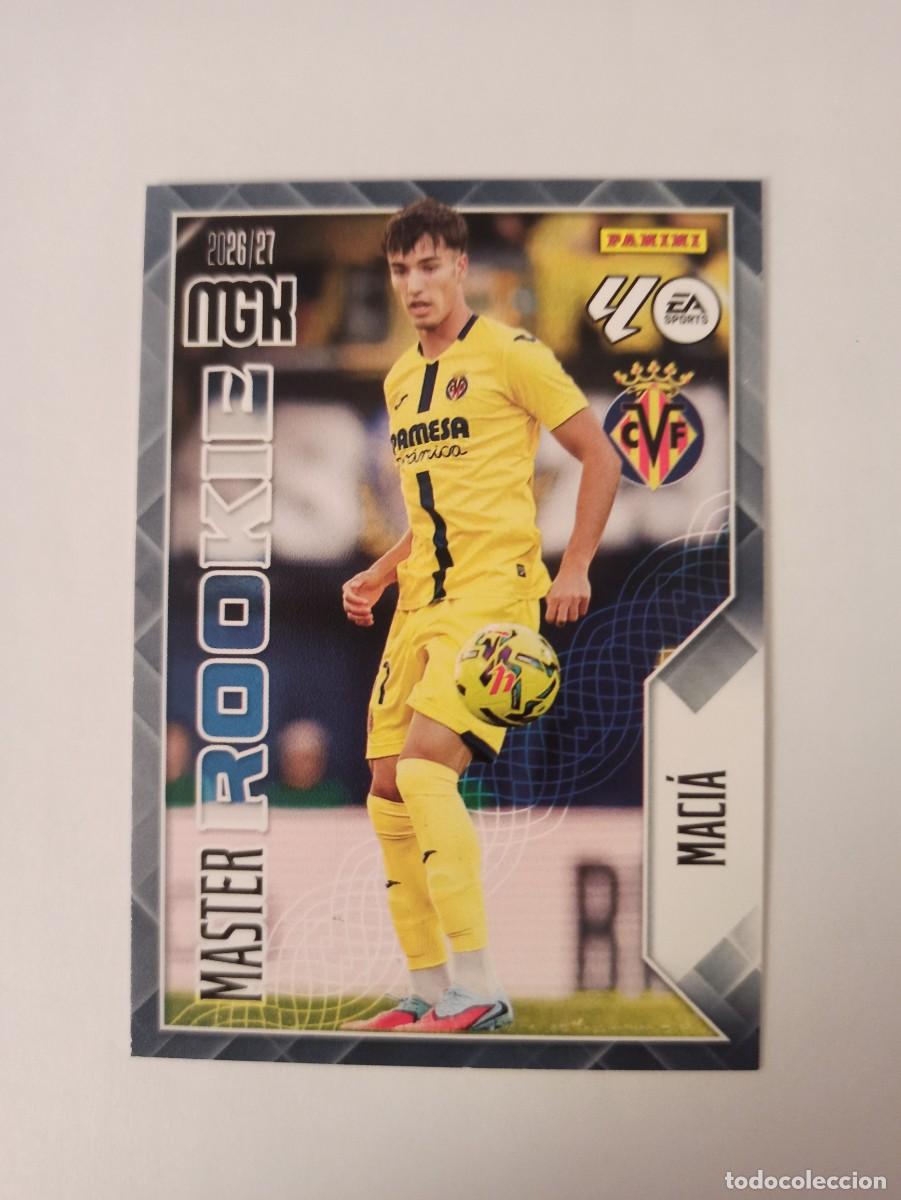Cromos de f&uacute;tbol: Macia 417 - Villarreal - MASTER ROOKIE - MEGACRACKS 2026 2027 - 26 27 - MGK