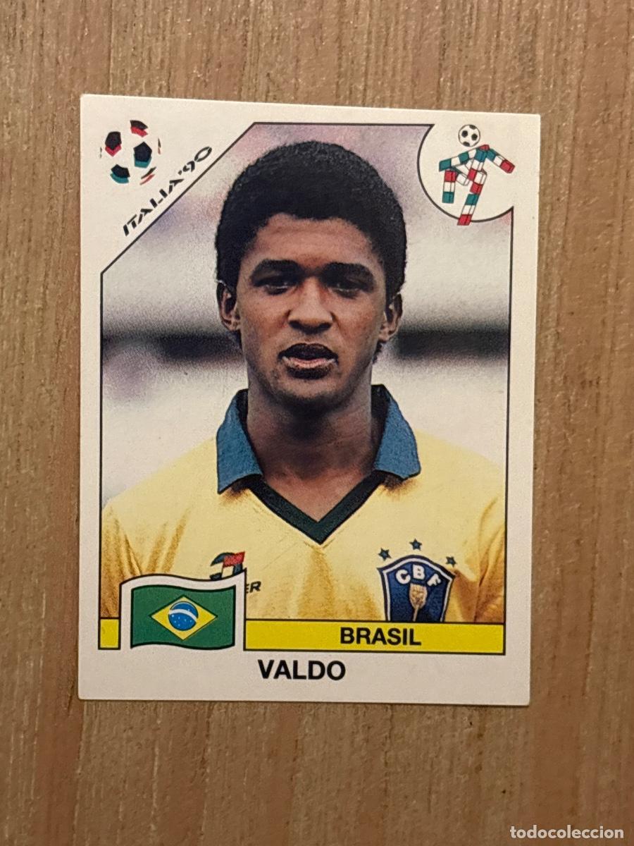 Cromos de f&uacute;tbol: 37. CROMO VALDO N 205 BRASIL MUNDIAL ITALIA 90 1990 PANINI NUNCA PEGADO SIN PEGAR