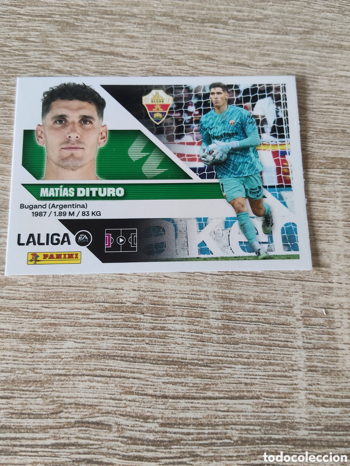 Cromos de f&uacute;tbol: Dituro Elche liga 2026 2027 26 27 ediciones este
