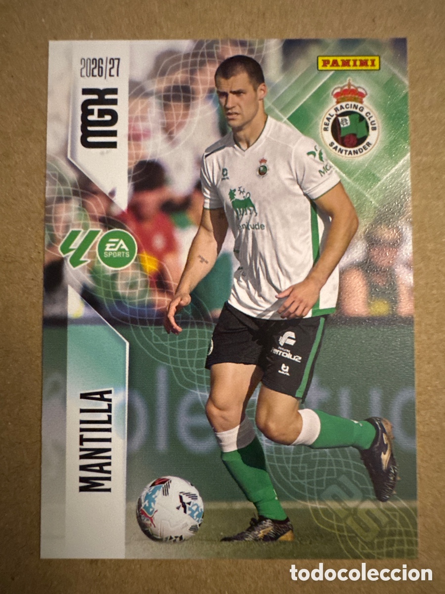 Cromos de f&uacute;tbol: # 274 Mantilla Racing Santander Megacracks 26 27 2026 2027