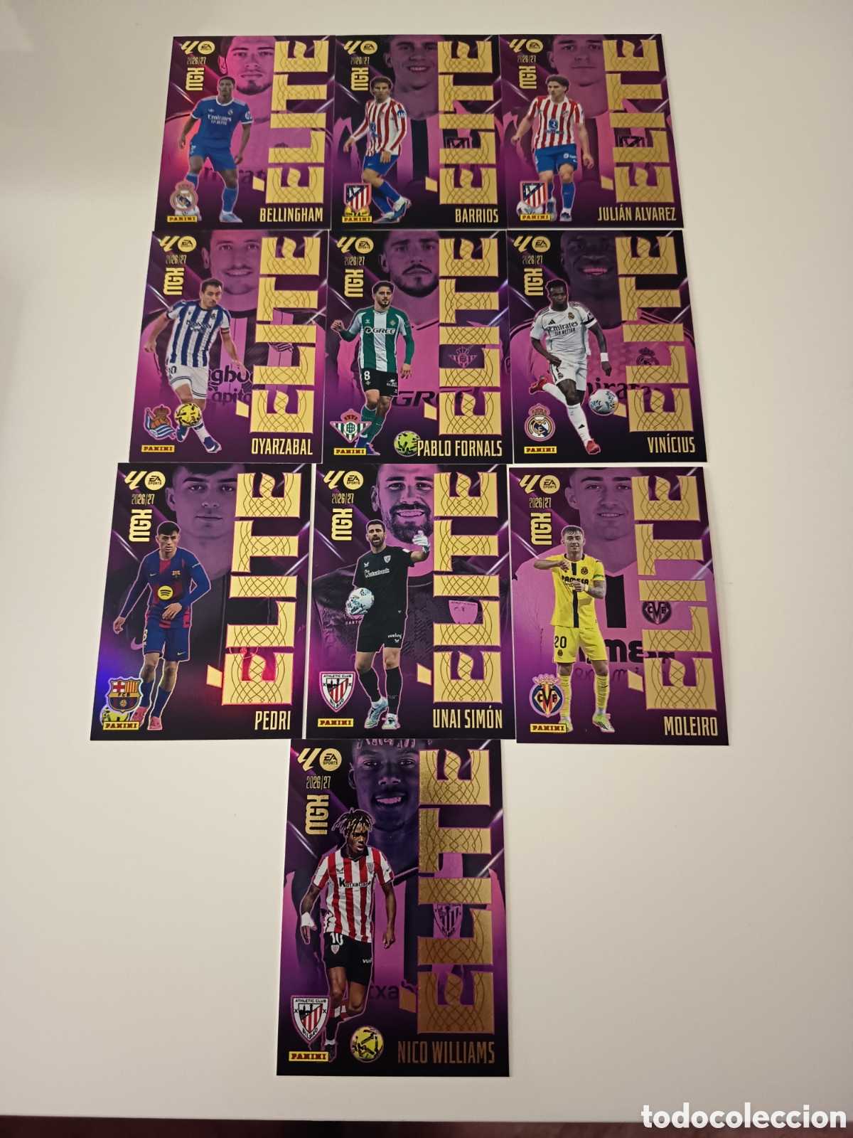 Cromos de f&uacute;tbol: Elite megacracks 2026-2027
