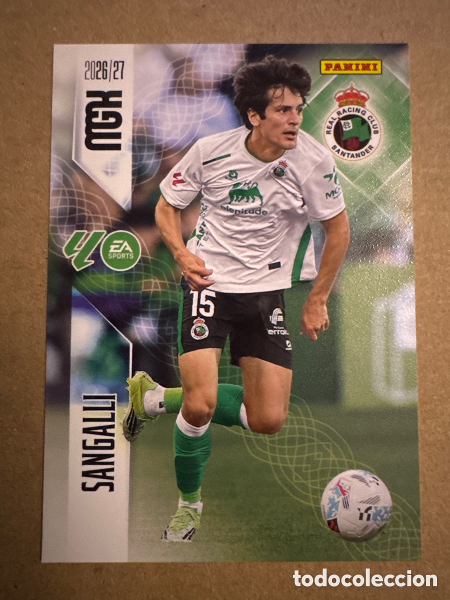 Cromos de f&uacute;tbol: # 275 Sangalli Racing Santander Megacracks 26 27 2026 2027