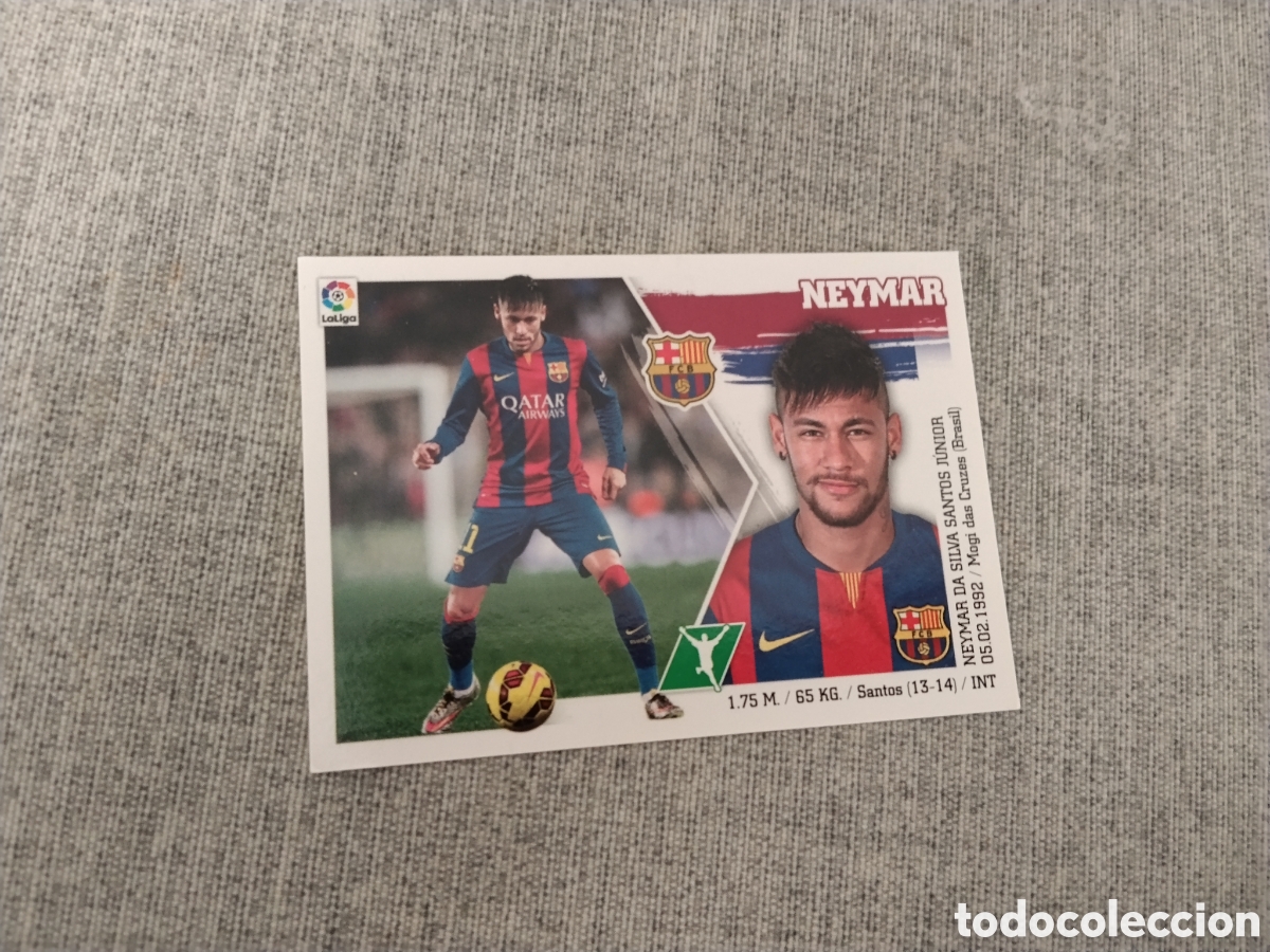 Cromos de f&uacute;tbol: EDICIONES ESTE 2015 16 - NEYMAR ( FC BARCELONA ) SIN PEGAR