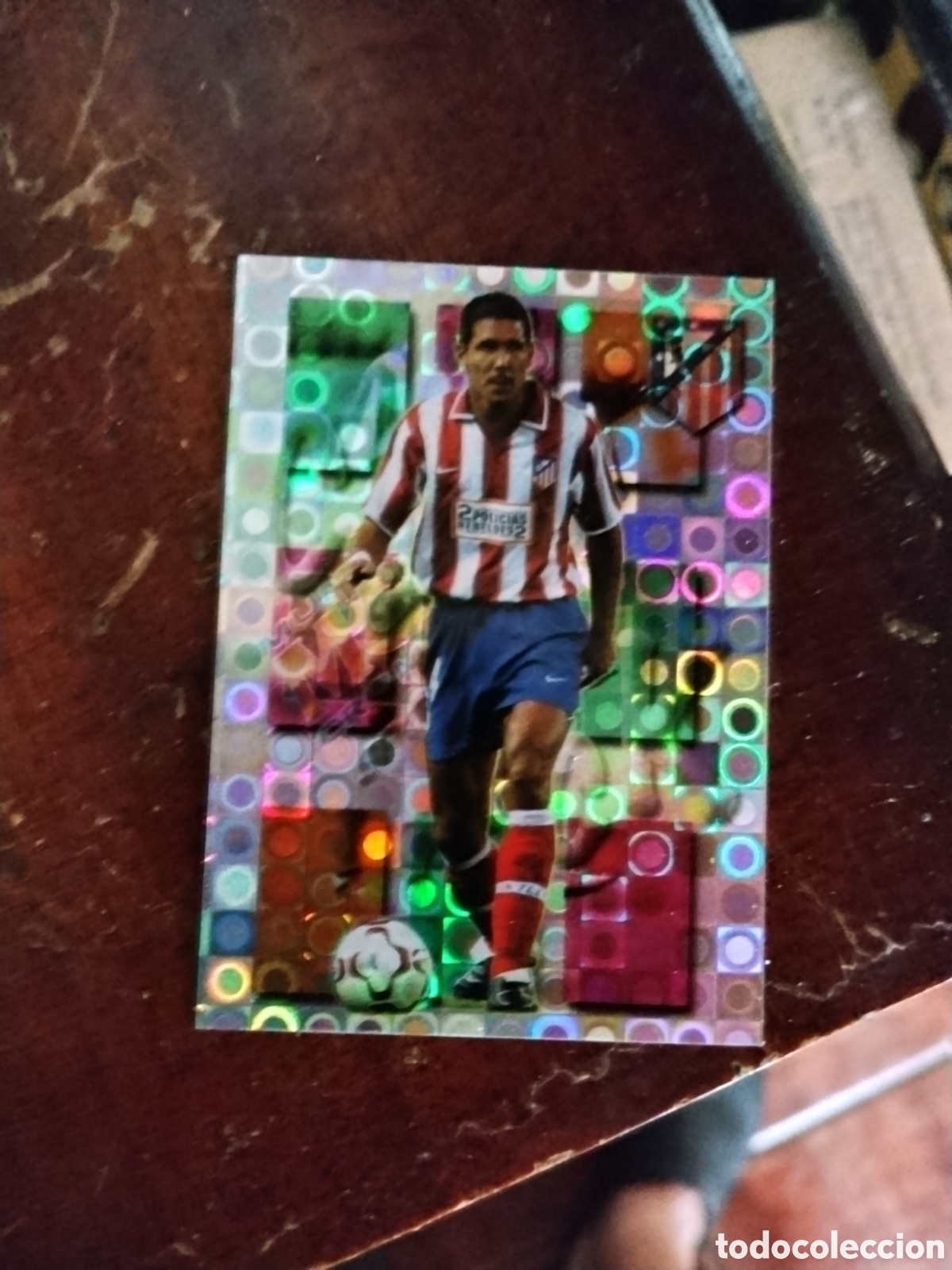 Cromos de Futebol: MUNDICROMO 2003-04 ( FICHAS DE LA LIGA 2004 ) N&ordm; 323 SIMEONE - AT. MADRID ( CRACK )