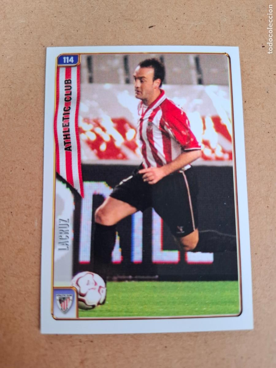 Cromos de f&uacute;tbol: MUNDICROMO 2004 2005 04 05 - 114 LACRUZ - ATHLETIC CLUB