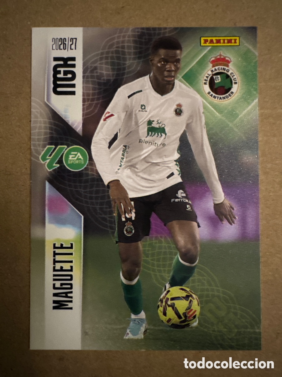 Cromos de f&uacute;tbol: # 280 Maguette Racing Santander Megacracks 26 27 2026 2027