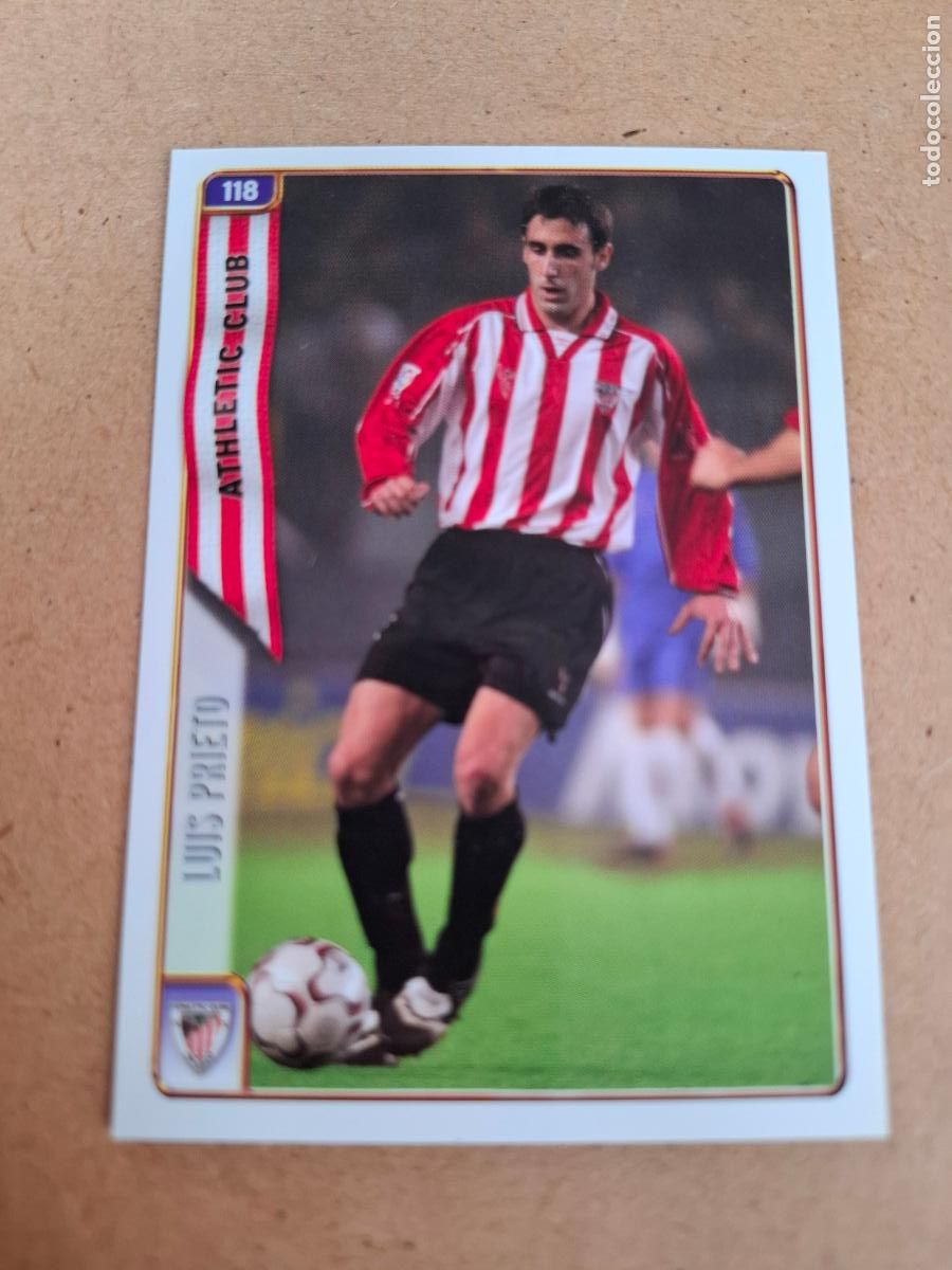 Cromos de f&uacute;tbol: MUNDICROMO 2004 2005 04 05 - 118 LUIS PRIETO - ATHLETIC CLUB