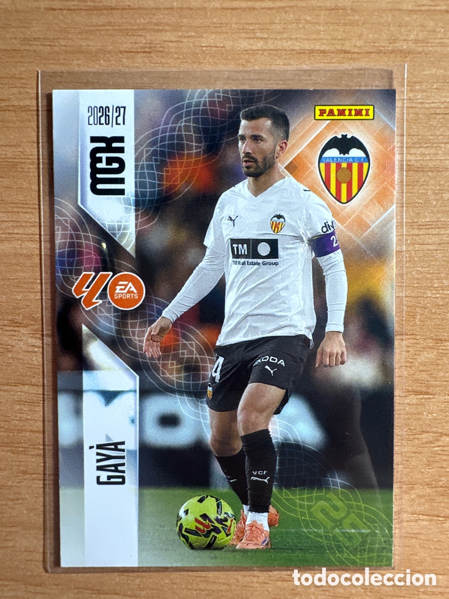 Cromos de f&uacute;tbol: 251 GAYA VALENCIA MEGACRACKS 2026 2027 (MGK 26 27)