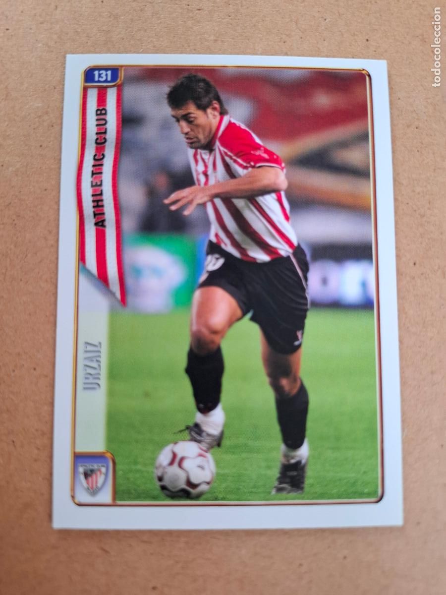 Cromos de f&uacute;tbol: MUNDICROMO 2004 2005 04 05 - 131 URZAIZ - ATHLETIC CLUB