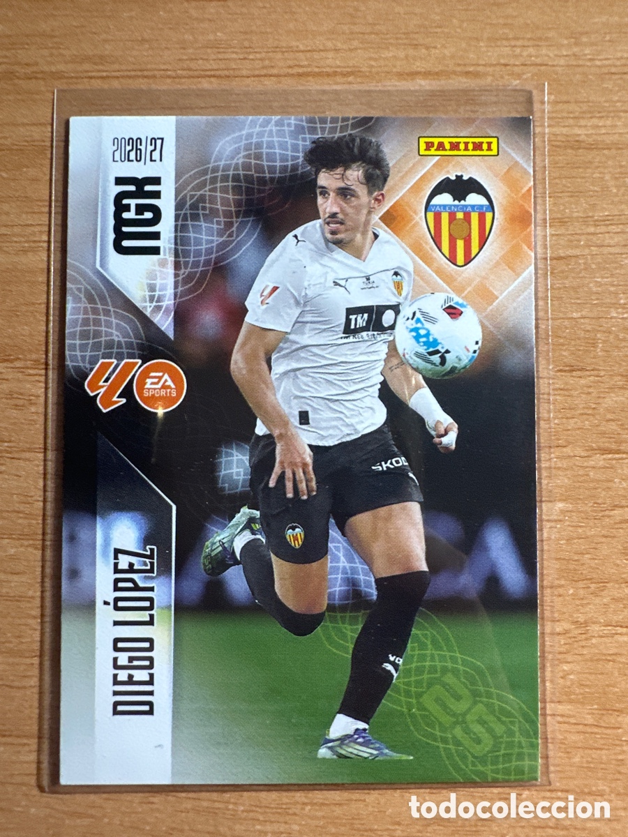 Cromos de f&uacute;tbol: 359 DIEGO L&Oacute;PEZ VALENCIA MEGACRACKS 2026 2027 (MGK 26 27)