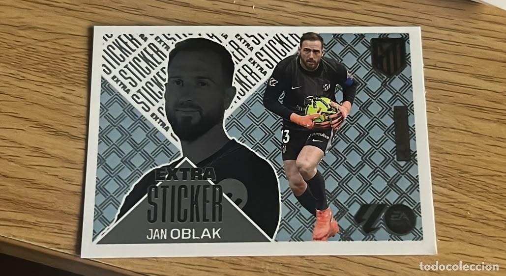 Cromos de f&uacute;tbol: Oblak Extra Sticker Plata Liga Este 26 27 Atletico Madrid 2026 2027