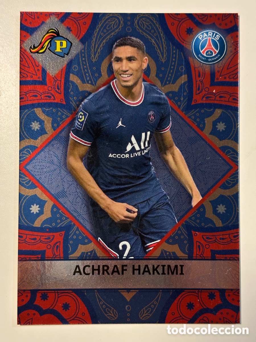 Cromos de f&uacute;tbol: PANINI FC Football Card Ultra Premium Ligue 1 #122 Achraf HAKIMI PSG Paris