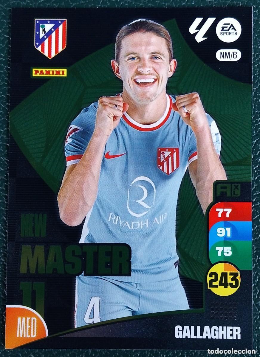 Cromos de f&uacute;tbol: NM/6 GALLAGHER ATLETICO DE MADRID NEW MASTER FICHAS ALBUM ADRENALYN XL 2024 2025 24 25