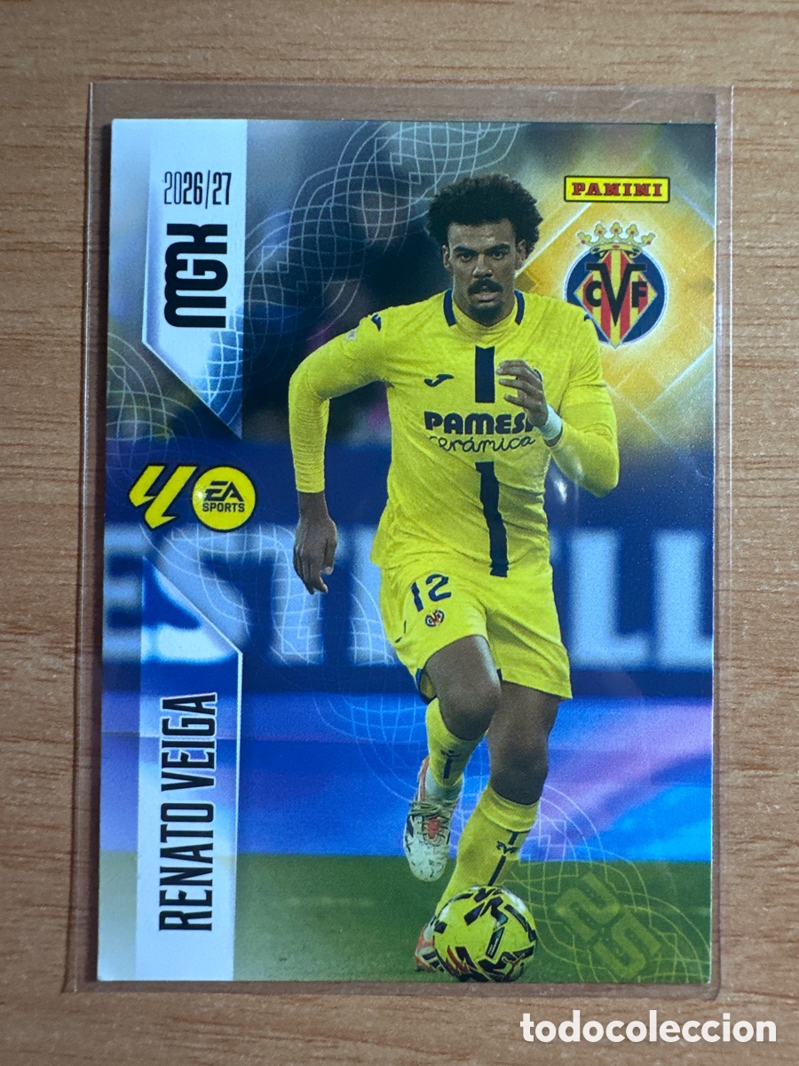 Cromos de f&uacute;tbol: 368 RENATO VEIGA VILLARREAL MEGACRACKS 2026 2027 (MGK 26 27)