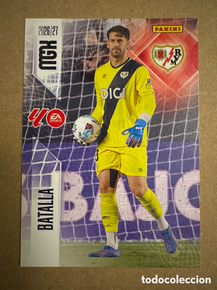 Cromos de f&uacute;tbol: # 290 Batalla Rayo Vallecano Megacracks 26 27 2026 2027