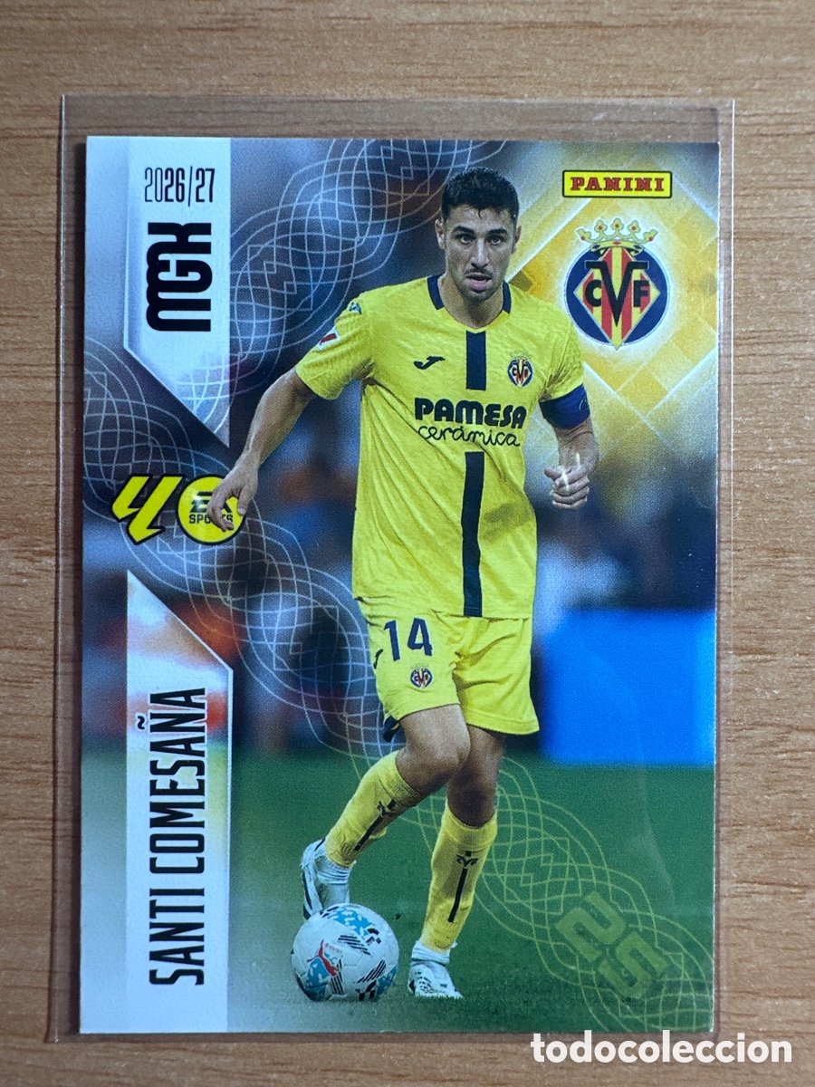 Cromos de f&uacute;tbol: 370 SANTI COMESE&Ntilde;A VILLARREAL MEGACRACKS 2026 2027 (MGK 26 27)