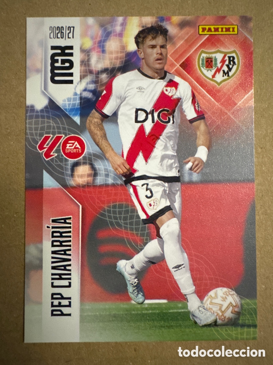 Cromos de f&uacute;tbol: # 297 Pep Chavarr&iacute;a Rayo Vallecano Megacracks 26 27 2026 2027