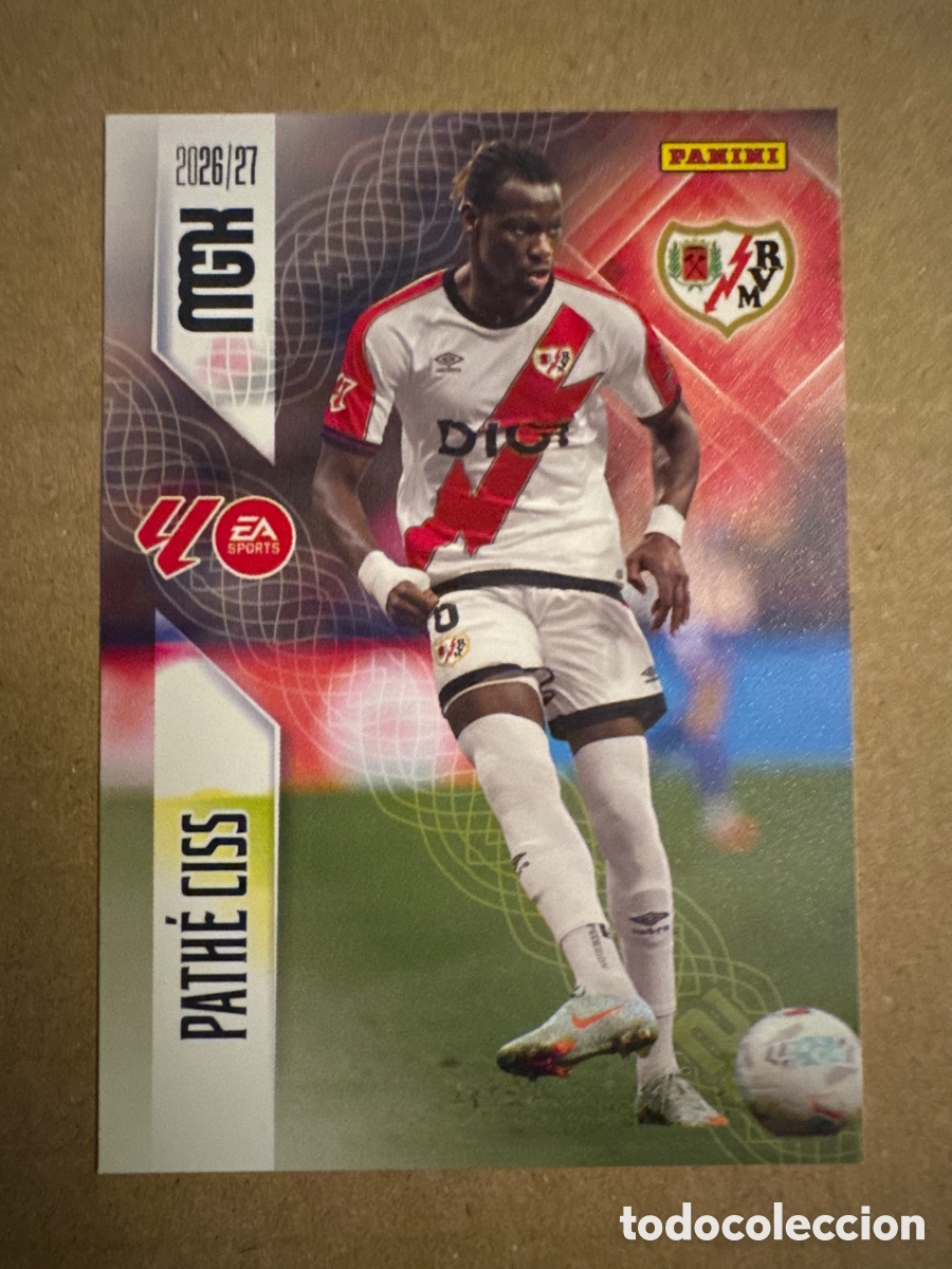 Cromos de f&uacute;tbol: # 299 Path&eacute; Ciss Rayo Vallecano Megacracks 26 27 2026 2027