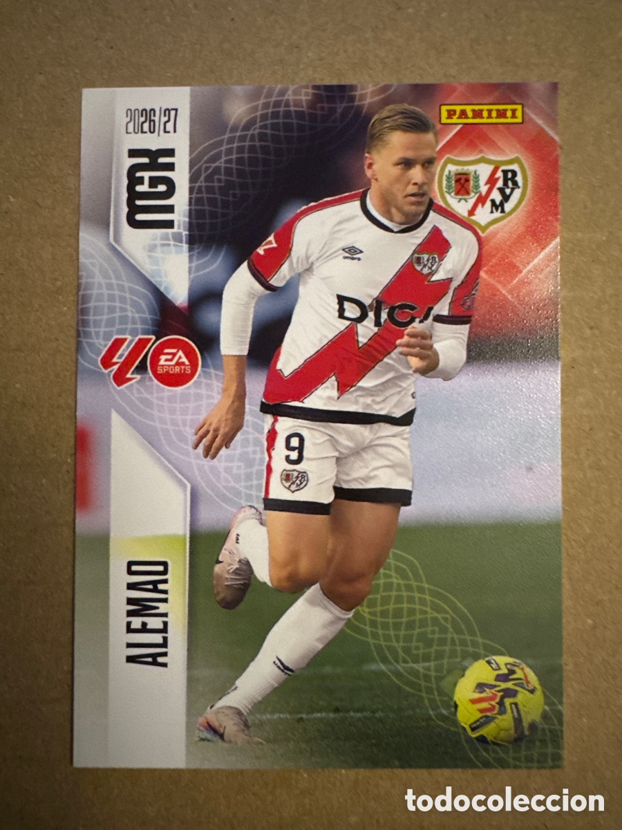 Cromos de f&uacute;tbol: # 306 Alemao Rayo Vallecano Megacracks 26 27 2026 2027