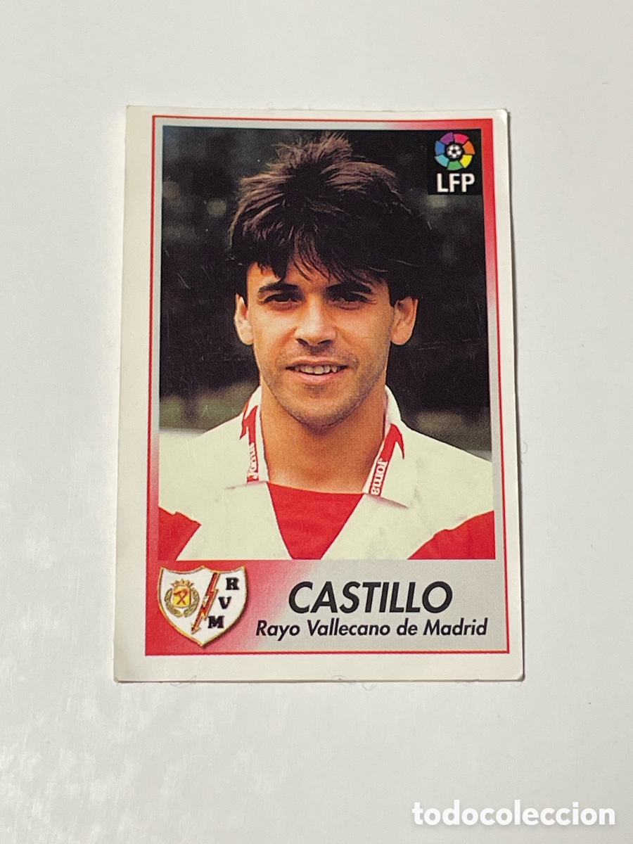 Cromos de f&uacute;tbol: Ezequiel Castillo Rayo Vallecano 96/97 Bollycao #191