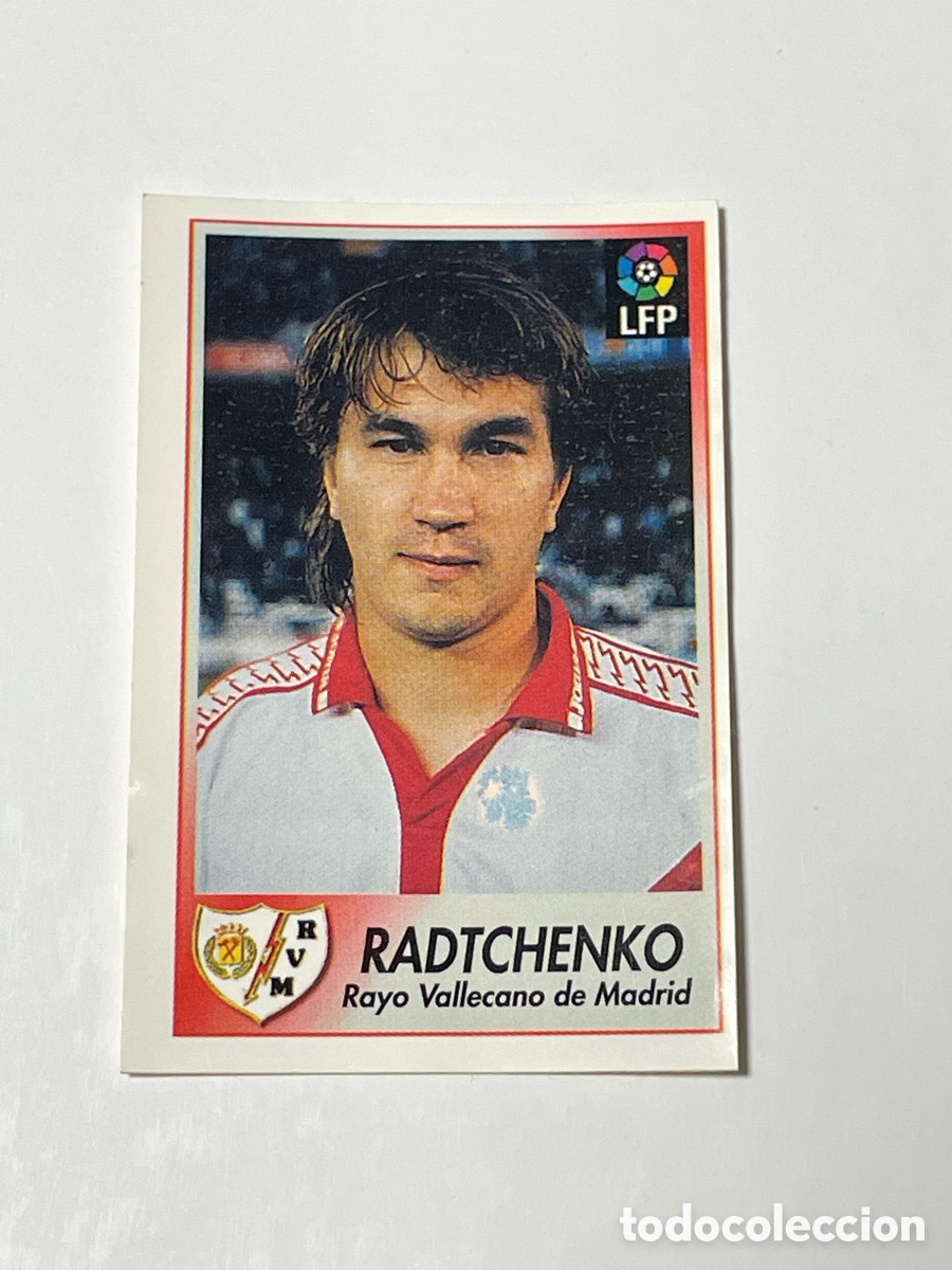 Cromos de f&uacute;tbol: Dimitri Radchenko Rayo Vallecano 96/97 Bollycao #193