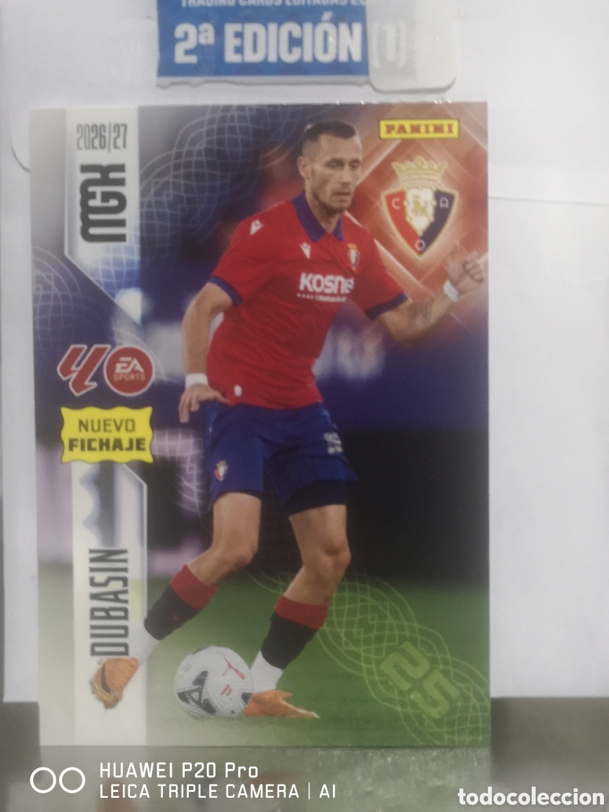 Football Stickers: MEGACRACKS 2026 2027 2026 27 DUBASIN NUEVO FICHAJE 467 - OSASUNA