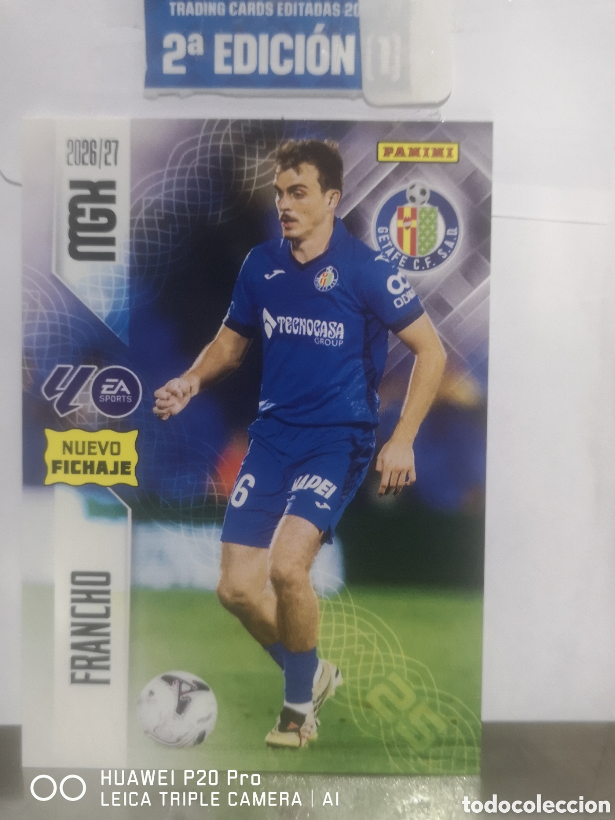 Football Stickers: MEGACRACKS 2026 2027 2026 27 FRANCHO NUEVO FICHAJE 479 - GETAFE
