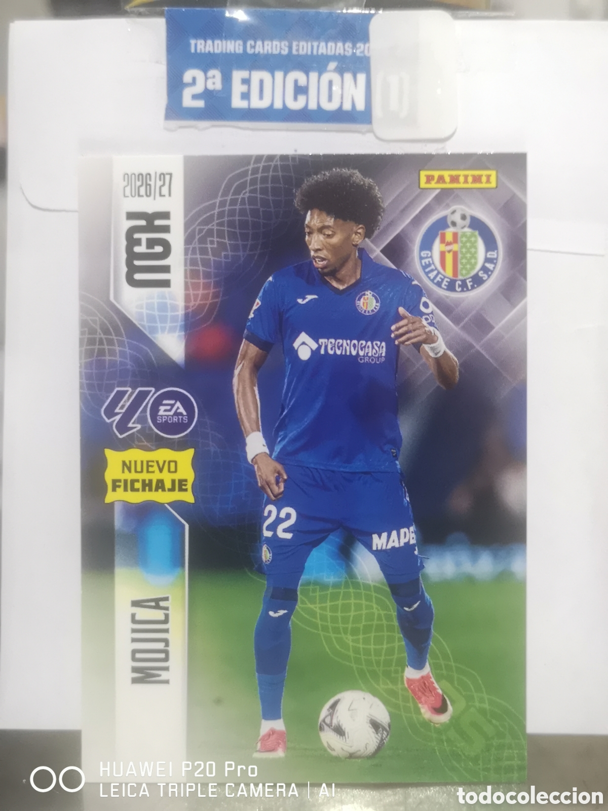 Football Stickers: MEGACRACKS 2026 2027 2026 27 MOJICA NUEVO FICHAJE 462 - GETAFE