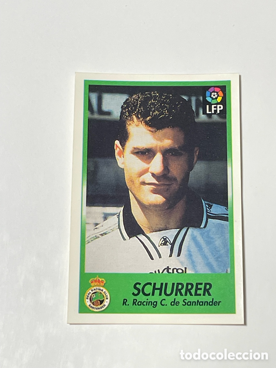 Cromos de f&uacute;tbol: Gabriel Schurrer Racing de Santander 96/97 #200