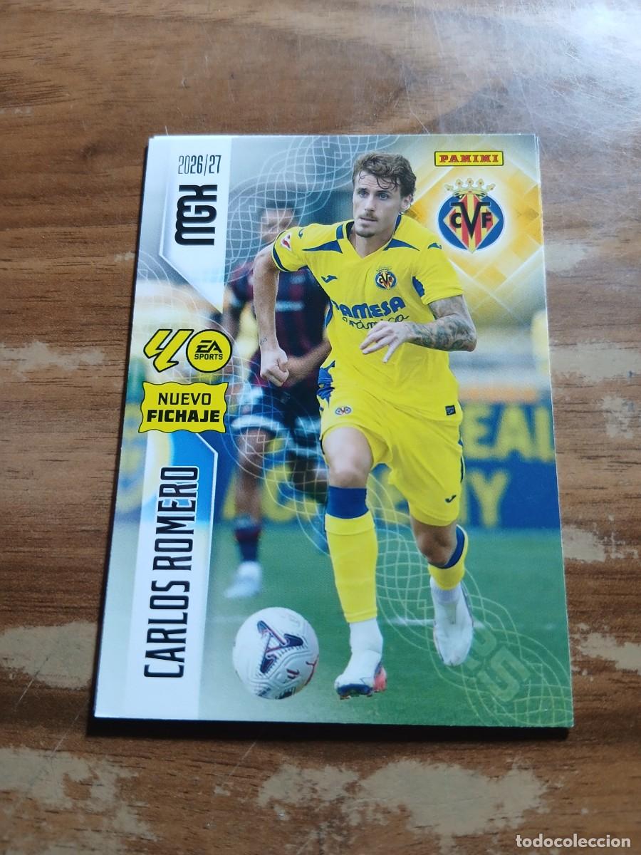 Cromos de f&uacute;tbol: CARD MEGACRACKS TEMPORADA 26/27: NUEVO FICHAJE CARLOS ROMERO, N&deg; 466