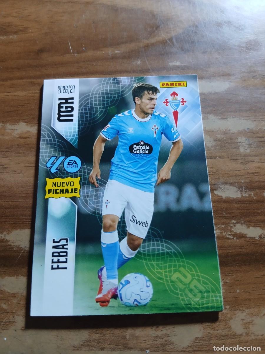 Cromos de f&uacute;tbol: CARD MEGACRACKS TEMPORADA 26/27: NUEVO FICHAJE FEBAS, N&deg; 483