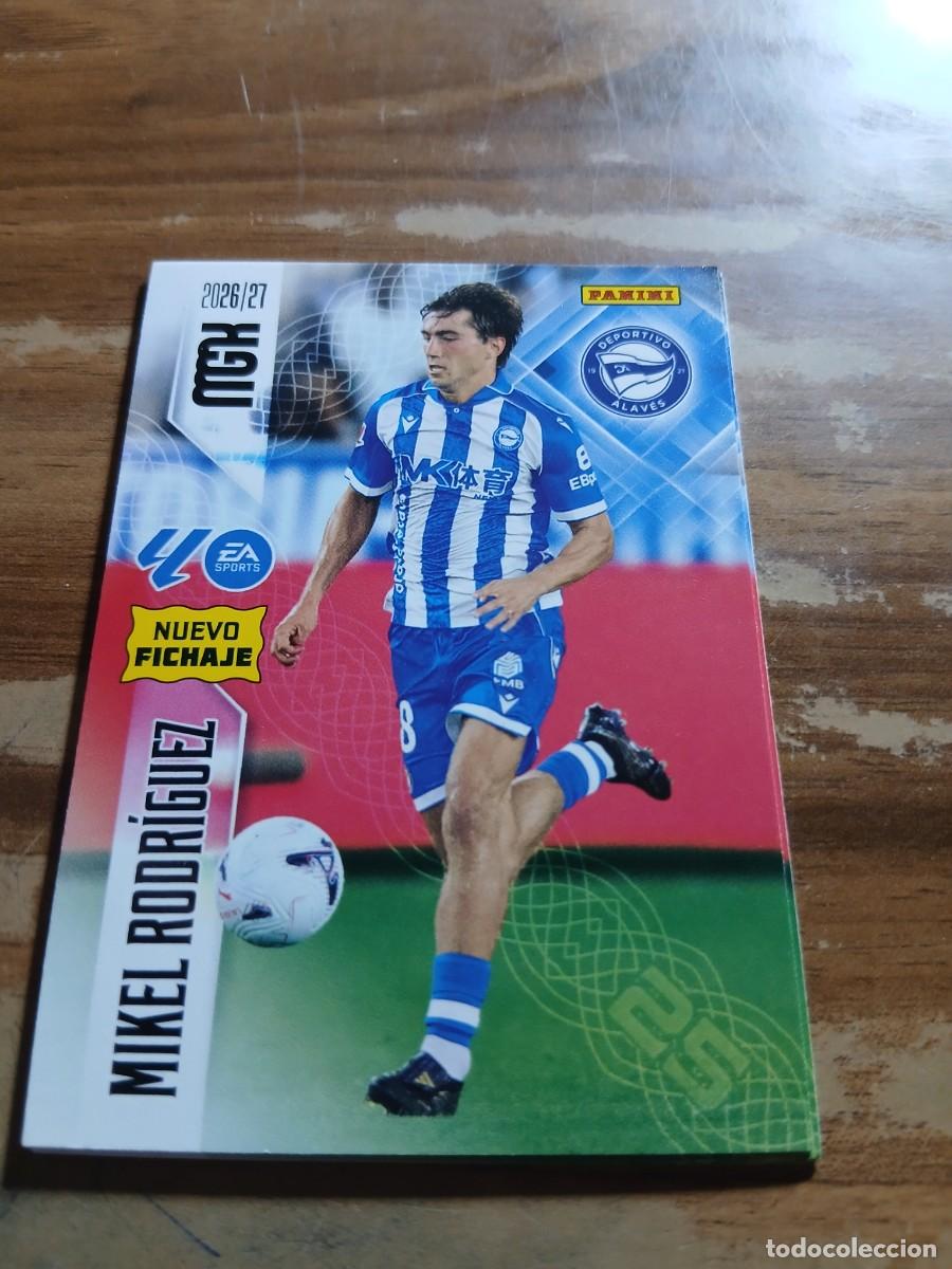 Cromos de f&uacute;tbol: CARD MEGACRACKS TEMPORADA 26/27: NUEVO FICHAJE MIKEL RODRIGUEZ, N&deg; 456