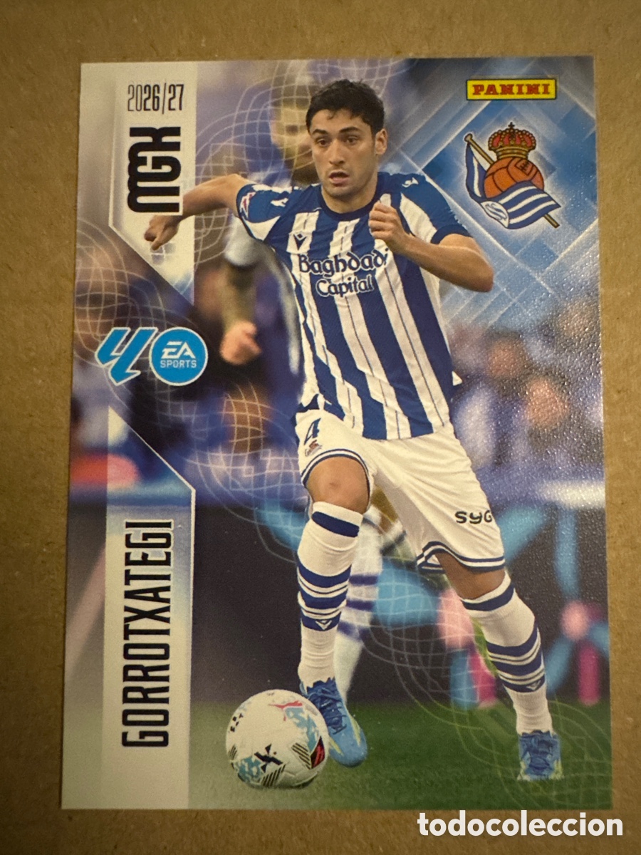 Cromos de f&uacute;tbol: # 315 Gorrotxategi Real Sociedad Megacracks 26 27 2026 2027